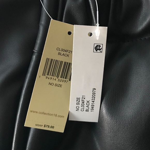 NWT Collection18 black tassel purse - Picture 3 of 6